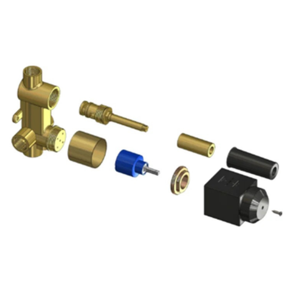 Concealed in-wall for bath/shower MW07