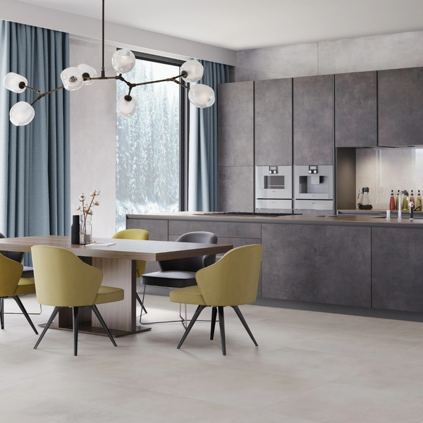 Concrete Gris Grey Glazed Porcelain