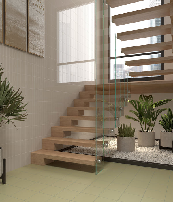 Costa Nova Beige Pale 50X200X9mm Gloss Ceramic (0.5Sqm/Box)