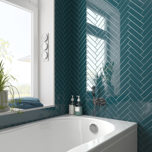 Costa Nova Glacier 50X200X9mm Gloss Ceramic (0.5Sqm/Box)