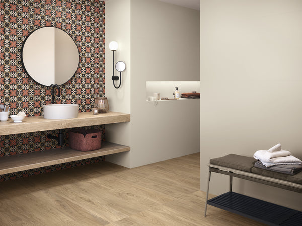 H15 Daisy Day Matt Porcelain 150X150X9mm (0.495Sqm/Box)