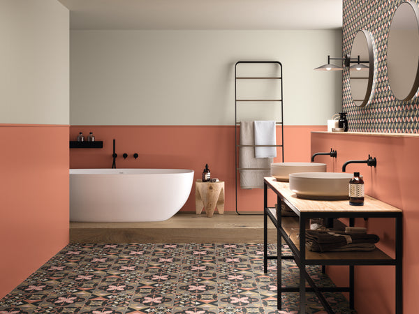 H15 Pansy Day 150x150x9.4mm Porcelain Matt Tiles (0.495sqm/box)