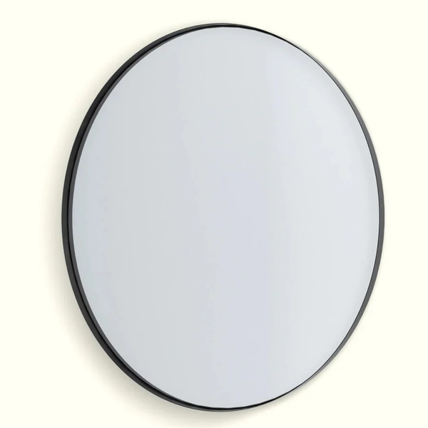 Deep Frame Circular Mirror