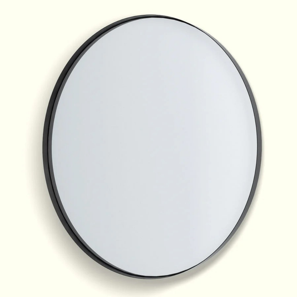 Deep Frame Circular Mirror