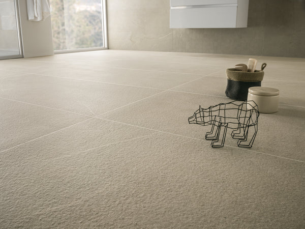 Dolomiti Sabbia Smooth Sand Beige Rectified UGL Porcelain Full Body 597x1197x10mm (1.44sqm2/box)
