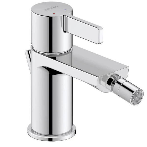 Duravit D-Neo Single Lever Bidet Mixer With Pop-up Waste Set Chrome
