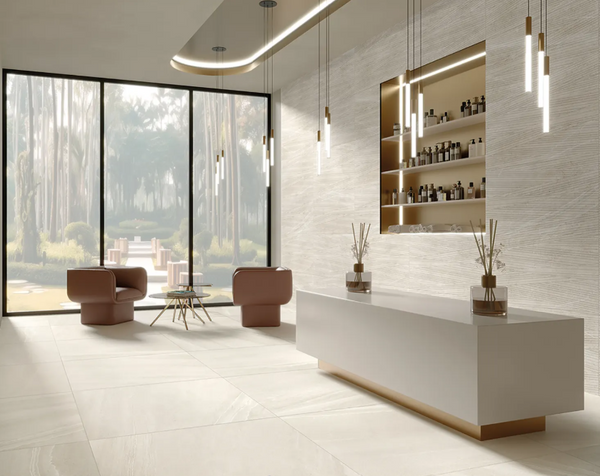 EURO DOCKS WHITE R10 MAT PORCELAIN 1197x1197x9mm (2.88sqms/box)