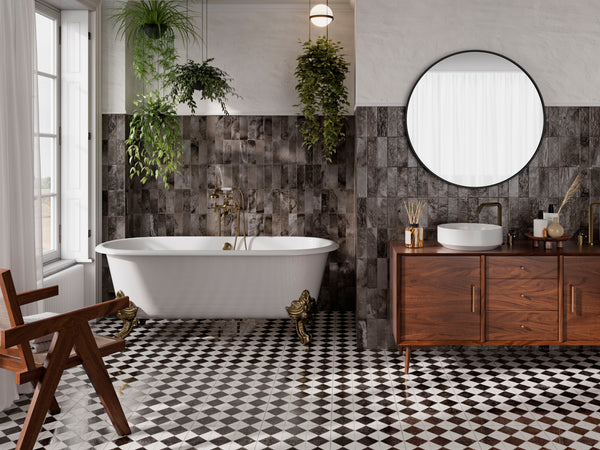 FS Arles Black Layertech 330x330x9.5mm (1,09 sqm/box)