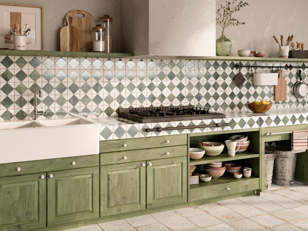 FS Arles Green Layertech 330x330x9.5mm (1,09 sqm/box)