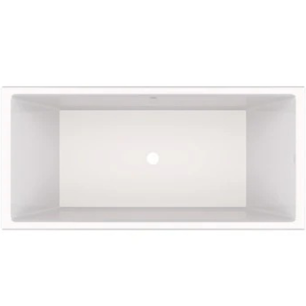 Faro Built-In Bath Polished White