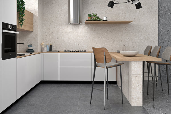 Flodsten Snow 600x600x9mm Matt Full Body Porcelain (1.44sqm/box)