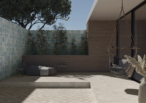 Flora Marble Bone Rectified GL Porcelain 600x600x7.4mm (1.44sqm2/box)