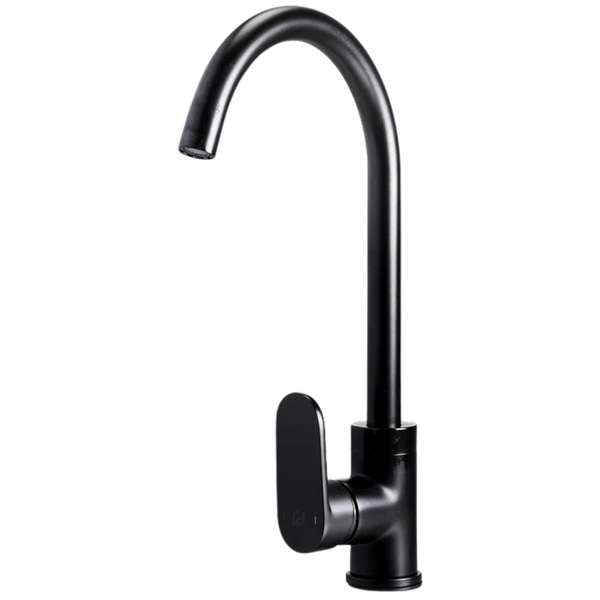 Genova Black Kitchen Sink Mixer