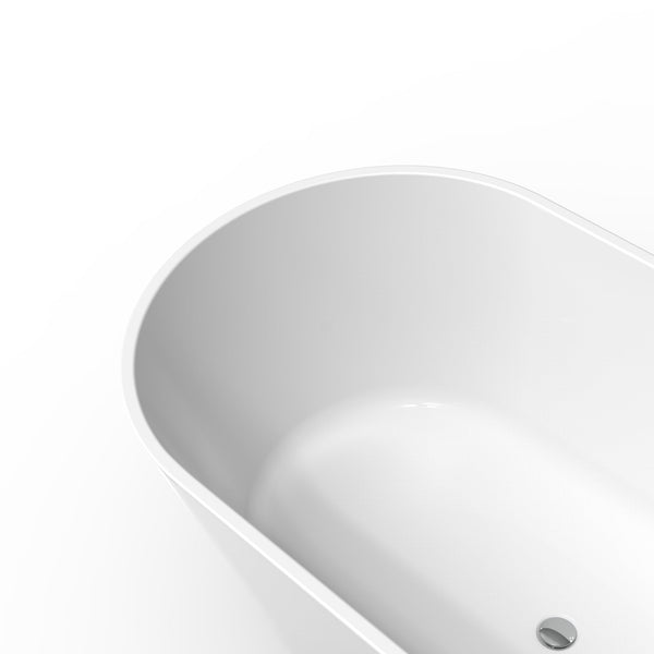Halo Freestanding Bath Polished White 1700 X 790 X 590mm