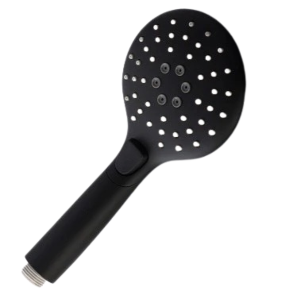 Hand Shower Matte Black 3 Function Abs