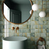Hanoi Cuadrado Celadon 100x100mm Gloss Ceramic (0.5sqm/box)