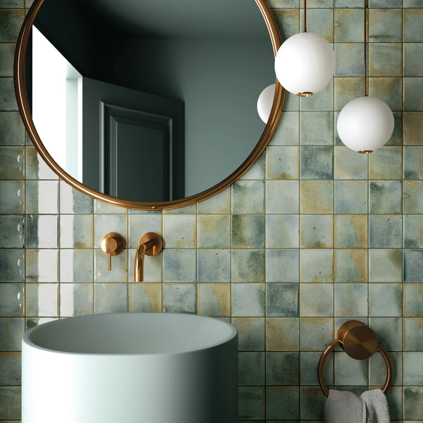 Hanoi Subway Celadon 65X200X9mm Gloss Ceramic (0.5Sqm/Box)