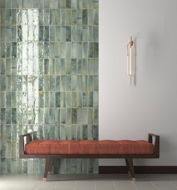 Hanoi Subway Celadon 65X200X9mm Gloss Ceramic (0.5Sqm/Box)