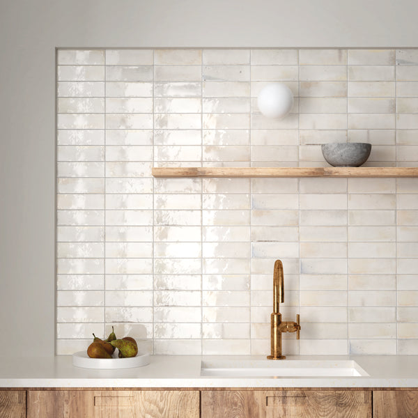 Hanoi Subway White Gloss Ceramic 65X200mm (0.5Sqm/Box)