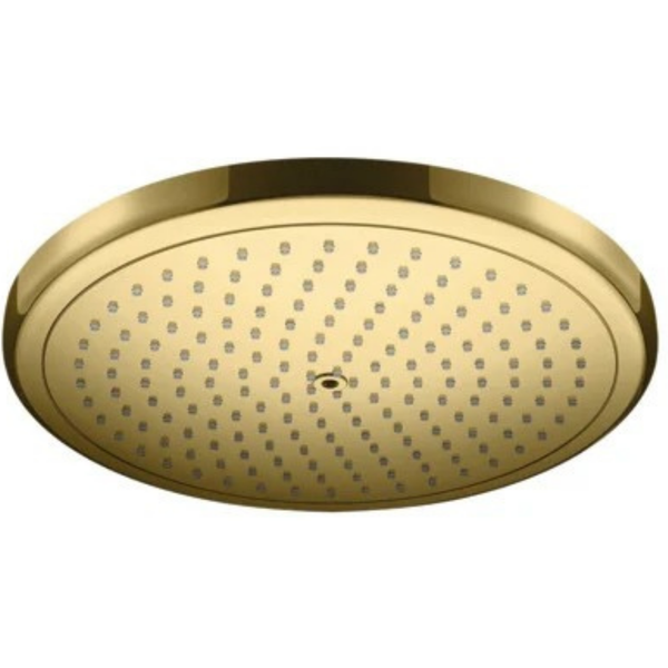 Hansgrohe Croma Overhead Shower 280 1Jet Ecosmart Polished Gold Optic