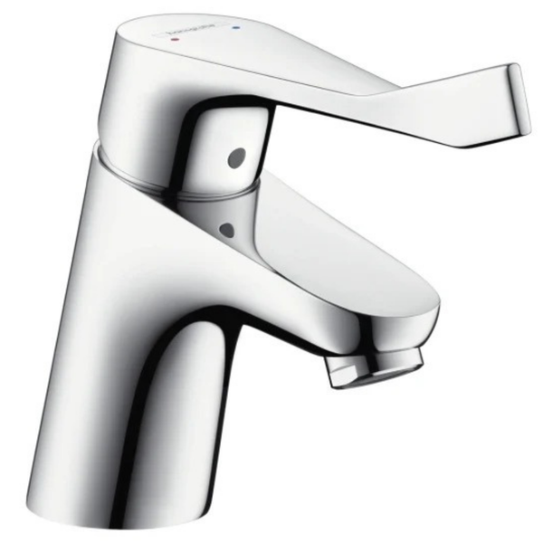 Hansgrohe Decor Single Lever Basin Mixer 70 With Extra Long Handle Without Waste Set Chrome