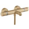 Hansgrohe Ecostat Bath Thermostat Comfort For Exposed Installation Brushed Bronze