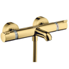 Hansgrohe Ecostat Bath Thermostat Comfort For Exposed Installation Polished Gold Optic