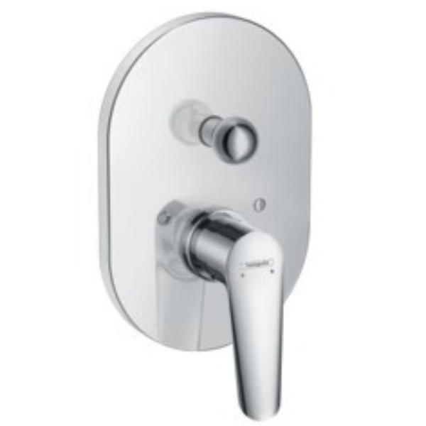 Hansgrohe Logis E Single Lever Bath Mixer For Concealed Installation Chrome