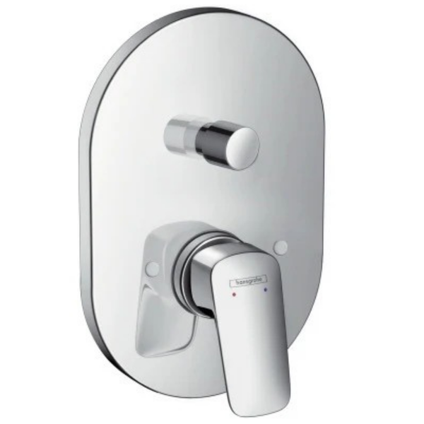 Hansgrohe Logis Single Lever Bath Mixer For Concealed Installation Chrome