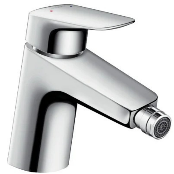 Hansgrohe Logis Single Lever Bidet Mixer 70 Without Waste Set Chrome
