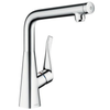 Hansgrohe Metris Select M71 Single Lever Kitchen Mixer 320, 1Jet Chrome