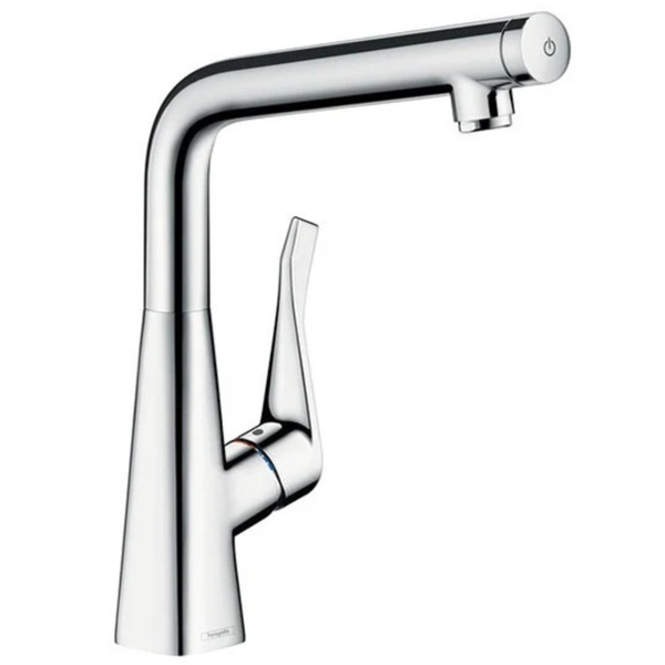 Hansgrohe Metris Select M71 Single Lever Kitchen Mixer 320, 1Jet Chrome
