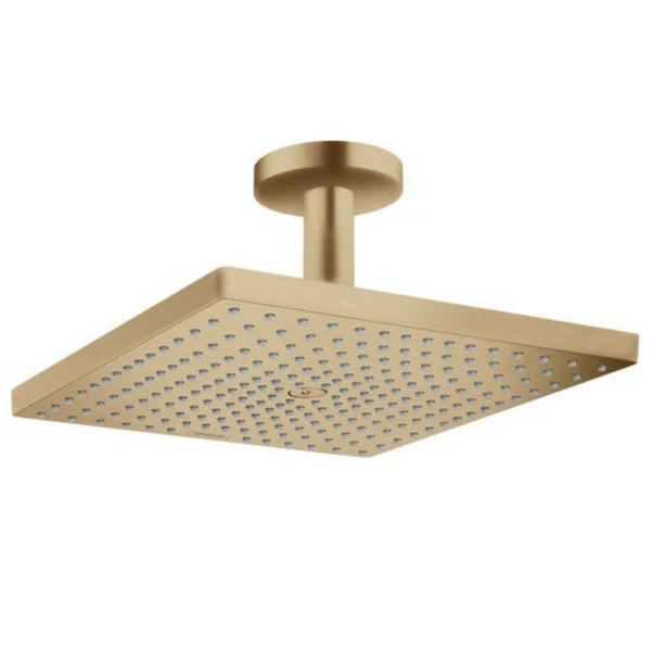 Hansgrohe Raindance E Overhead Shower 300 1Jet With Ceiling Connector Brushed Bronze