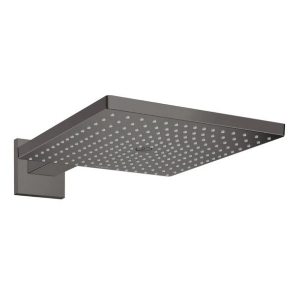 Hansgrohe Raindance E Overhead Shower 300 1Jet With Shower Arm Brushed Black Chrome