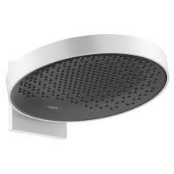 Hansgrohe Rainfinity Overhead Shower 360 1Jet With Wall Connector Matt White