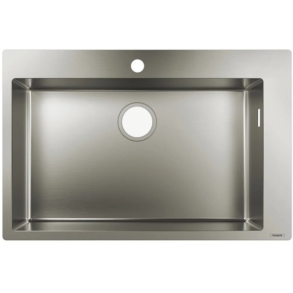 Hansgrohe S71 S711-F660 Built-In Sink 660 Stainless Steel