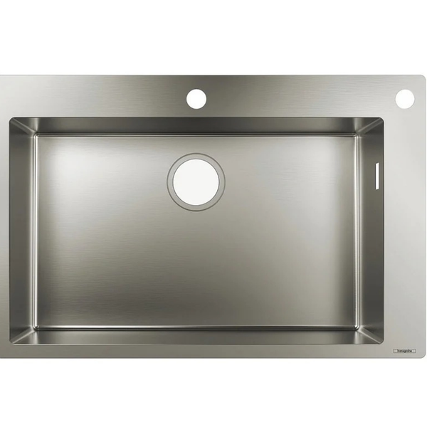 Hansgrohe S71 S712-F660 Built-In Sink 660 Stainless Steel