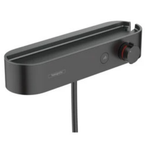 Hansgrohe Showertablet Select Shower Thermostat 400 For Exposed Installation Matt Black