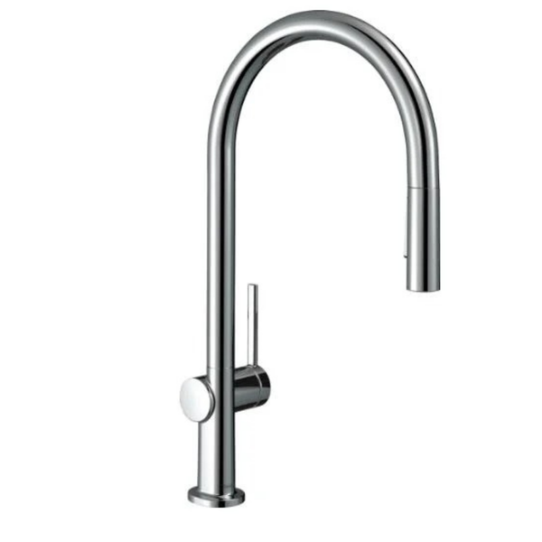 Hansgrohe Talis M54 Single Lever Kitchen Mixer 210, Pull-Out Spray, 2Jet Chrome