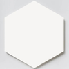 Hexagon Basic White Tiles