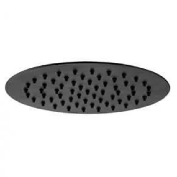 JEE-O Slimline Shower Head 25 Cm Stainless Steel, Structured Black Regular price