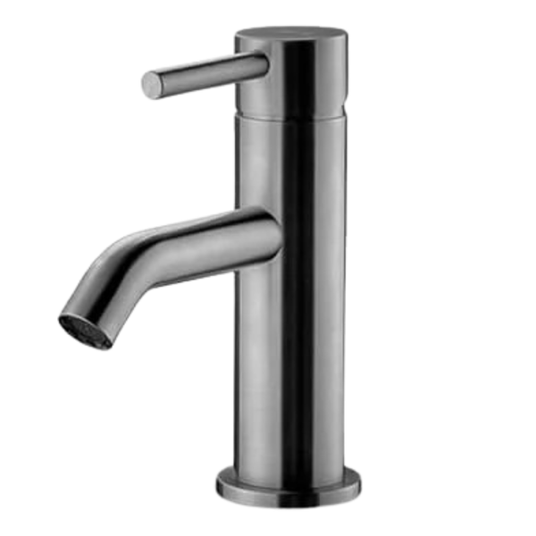 JEE-O Slimline Top Mounted Cold Water Tap Stainless Steel, Brushed