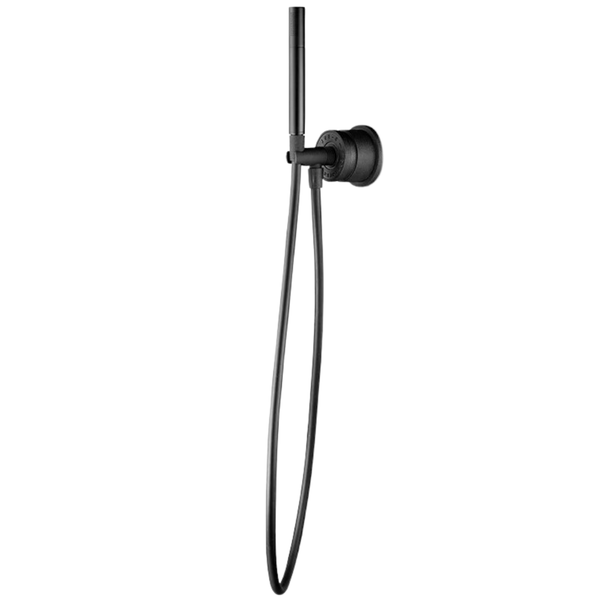 JEE-O Soho Wall Mounted Hand Shower Stainless Steel With Integrated Wall Elbow,Hammercoated Black