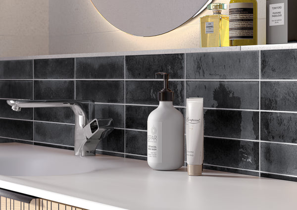 Jazba Anthracite 60X246X8.4mm Porcelain Tiles (0,50Sqm2/Box)