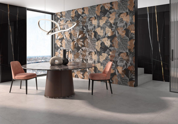 Lux Jebel Noir Black 600X1200X10.5mm Polished Porcelain (1.44sqm/box)