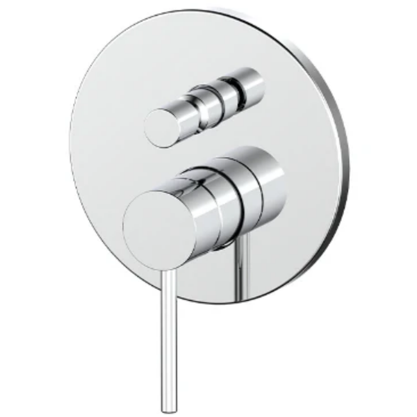 Lace Chrome Bath/Shower Mixer Trim Kit