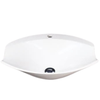 Leaf Countertop Basin White