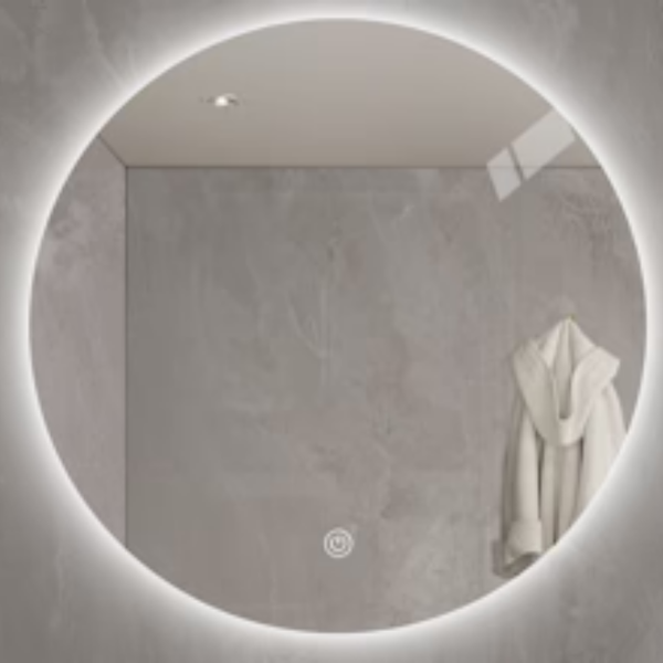 Led Zara Round Mirror