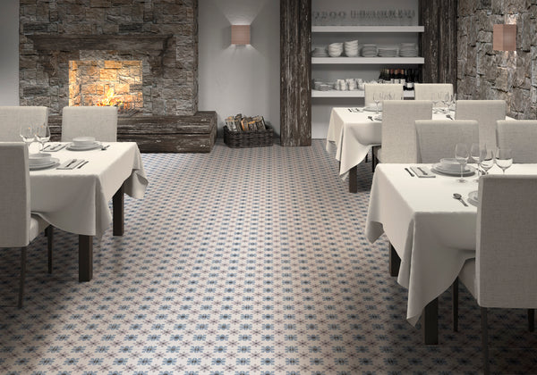 Chic Lys Ocean 450x450x9.5mm Ceramic Matt Tiles (1.42sqm/box)