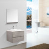Madrid 800 Concrete Double Drawer Vanity Set